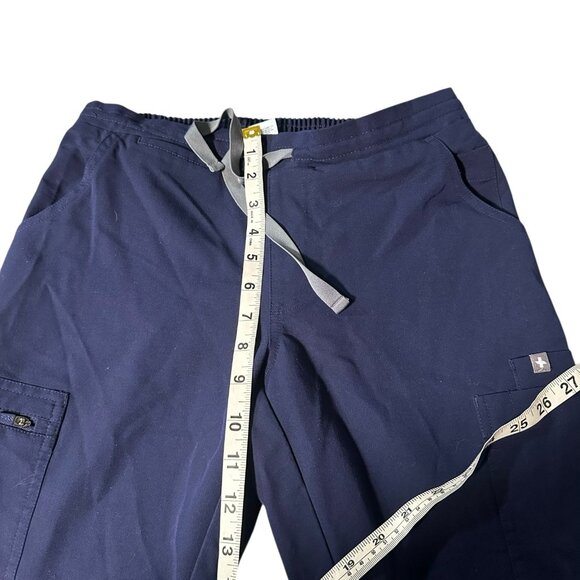 Figs Yola Skinny Scrub Pants Style#TW2000R Women’s Size XS Dark Navy Blue - Picture 8 of 10
